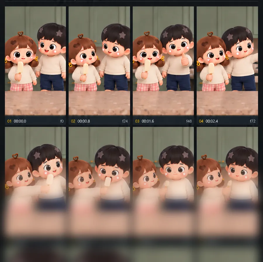 영상 스토리보드 일부